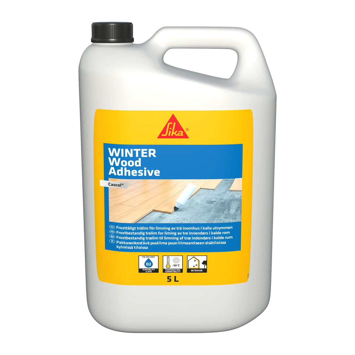 Trälim 5L vinter 3303 Cascol D2 produktbild