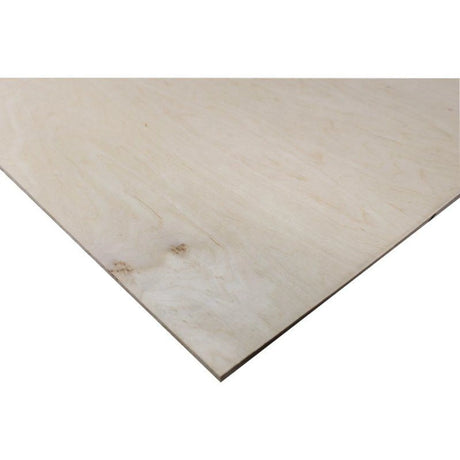 Björkplywood i kvalitet BB/BB 12mm 1250x2500mm