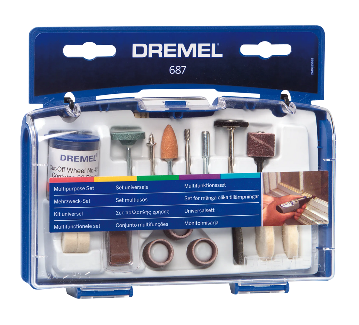 Dremel tillbehörssats 687 produktbild
